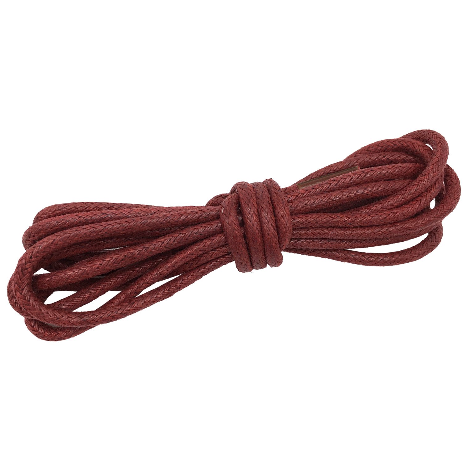 Buy DELELE 2 Pair 55.12"Thin Round Wax Shoelaces Wine Red Waxed Shoe