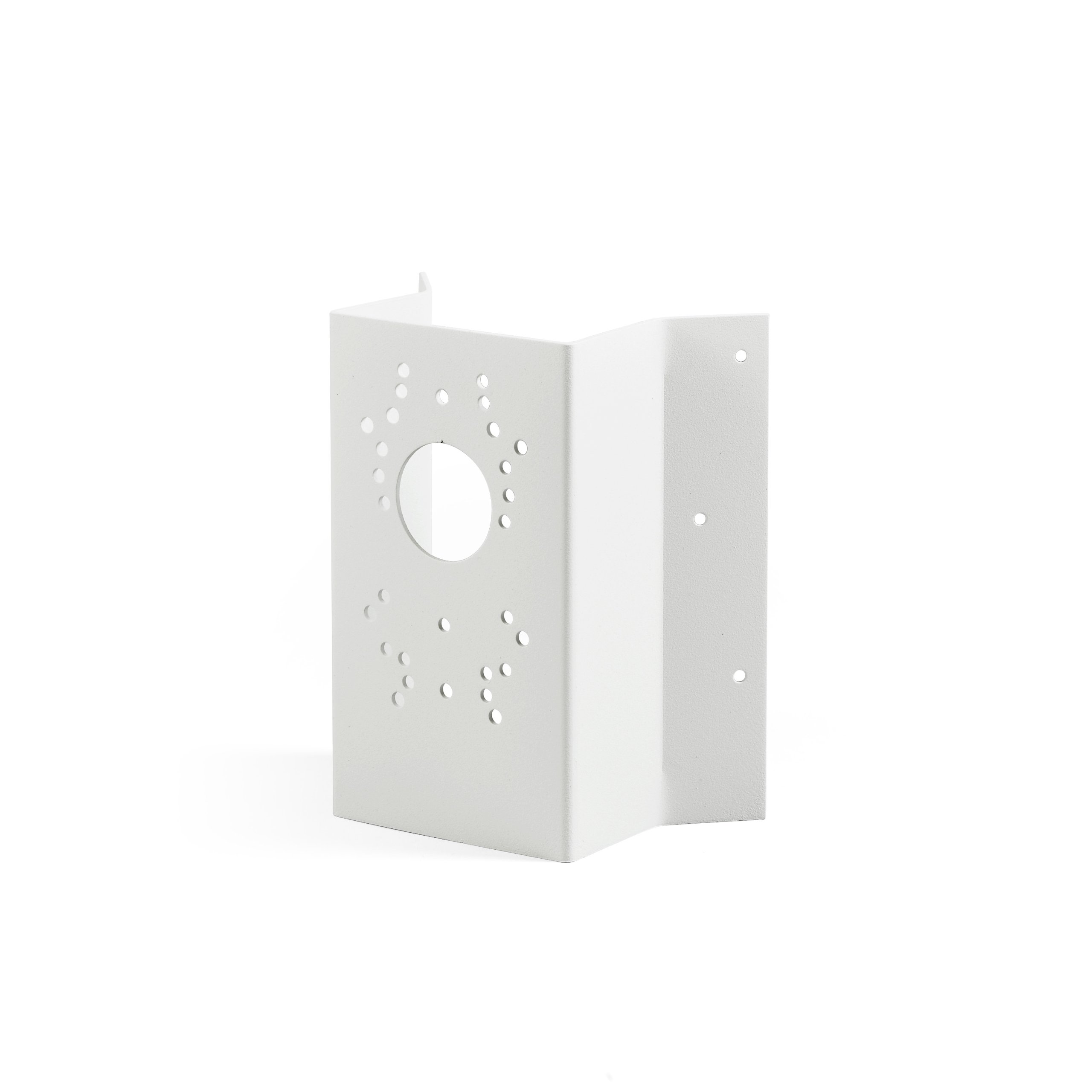 Konstsmide Corner Fixing 448-250/ w: 11cm D: 5cm H: 19cm/ Lacquered Aluminum/Matt White