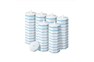 10 Count Refills for Toilet Wand, 5X Cleaning Power Toilet Bowl Cleaners, High-Density Disposable Toilet Brush Scrubber - No 
