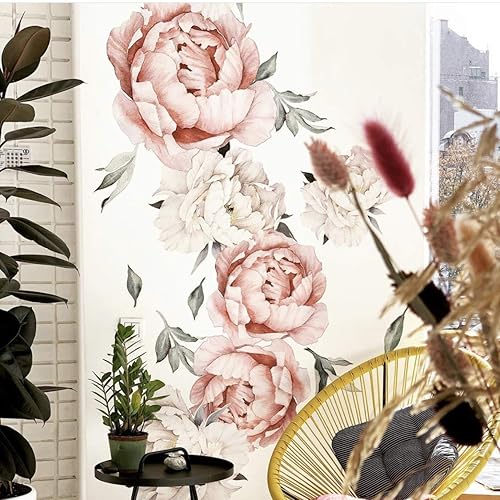 peony wall decal nursery