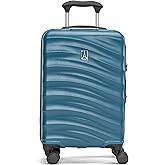 Travelpro Maxlite Air V2 Hardside Expandable Carry on Luggage, 8 Spinner Wheels, Lightweight Hard Shell Suitcase, TSA lock, Teal, Compact Carry On 19-Inch