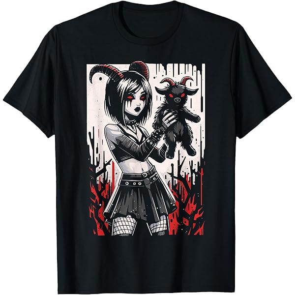 Amazon.com: Mona lisa Heavy-metal Punk Goth Gioconda Black-Metal
