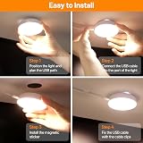 Homelist Under Cabinet Light Kit with Remote, 3 Pack Motion Sensor Lights view 5