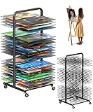 mocomax Art Drying Rack for Painting, Metal Paint