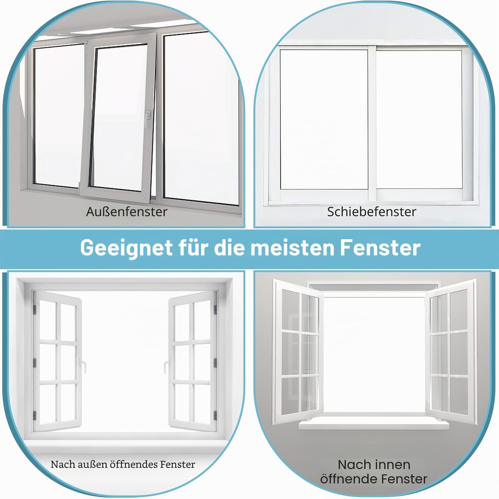 AOSITE Fenstersicherung Kinder Ohne Bohren für Fensterschutz Kühlschrank Schranktüren 2 Stück Fensterschloss nur Kippen Fensterschutz Kinder Selbstklebend oder Schrauben Safety Lock Pet Childproof 9