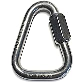US STAINLESS Stainless Steel 316 Delta Quick Link 3/8" (10mm) Marine Grade Triangle