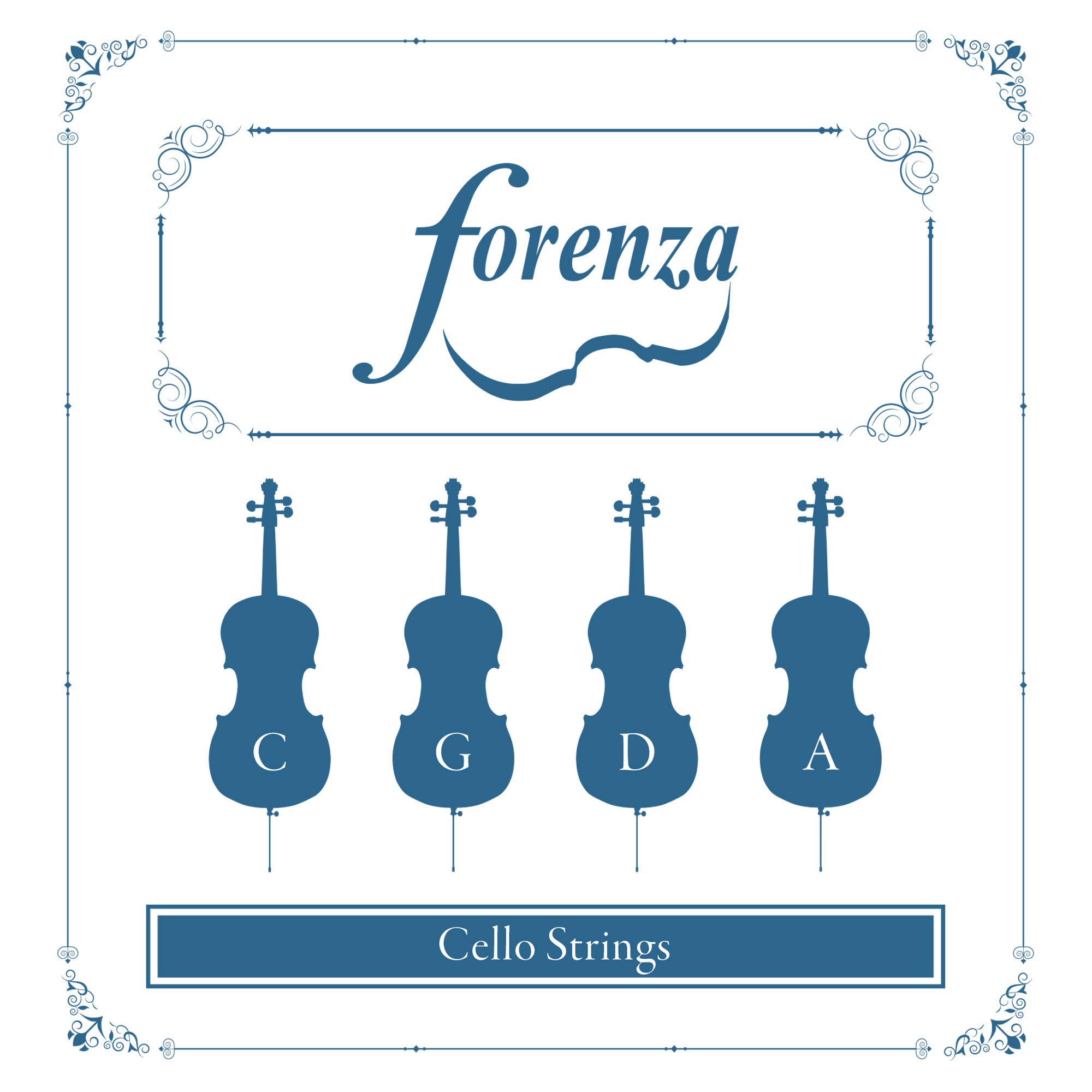 Forenza FA15COE Cello Strings for 1/2 and 1/4 Size