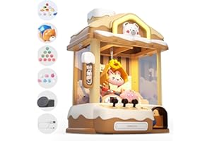 Skirfy Bear Claws Machines for Kids Adults with Sound LED Light, Vending Machine Grabber Prize Dispenser Toys, Claws Machines
