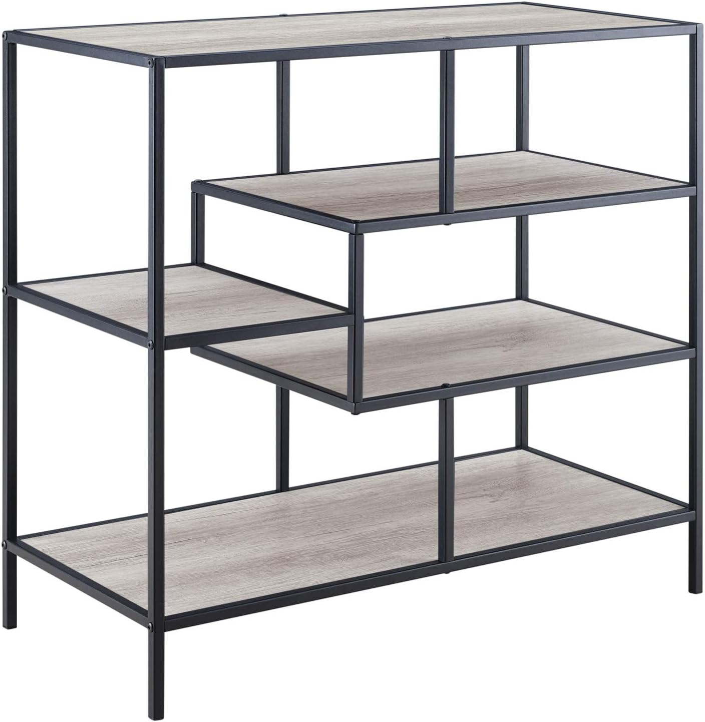 Classic Brands Bailey Sofa Console Table, Rustic White: Kitchen & Dining
