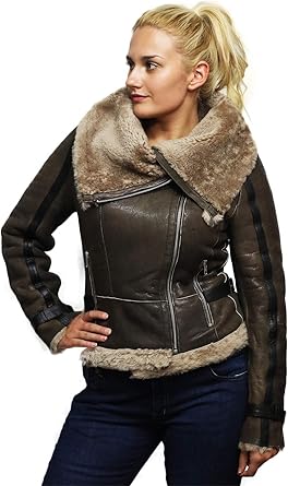 shearling jacket women
