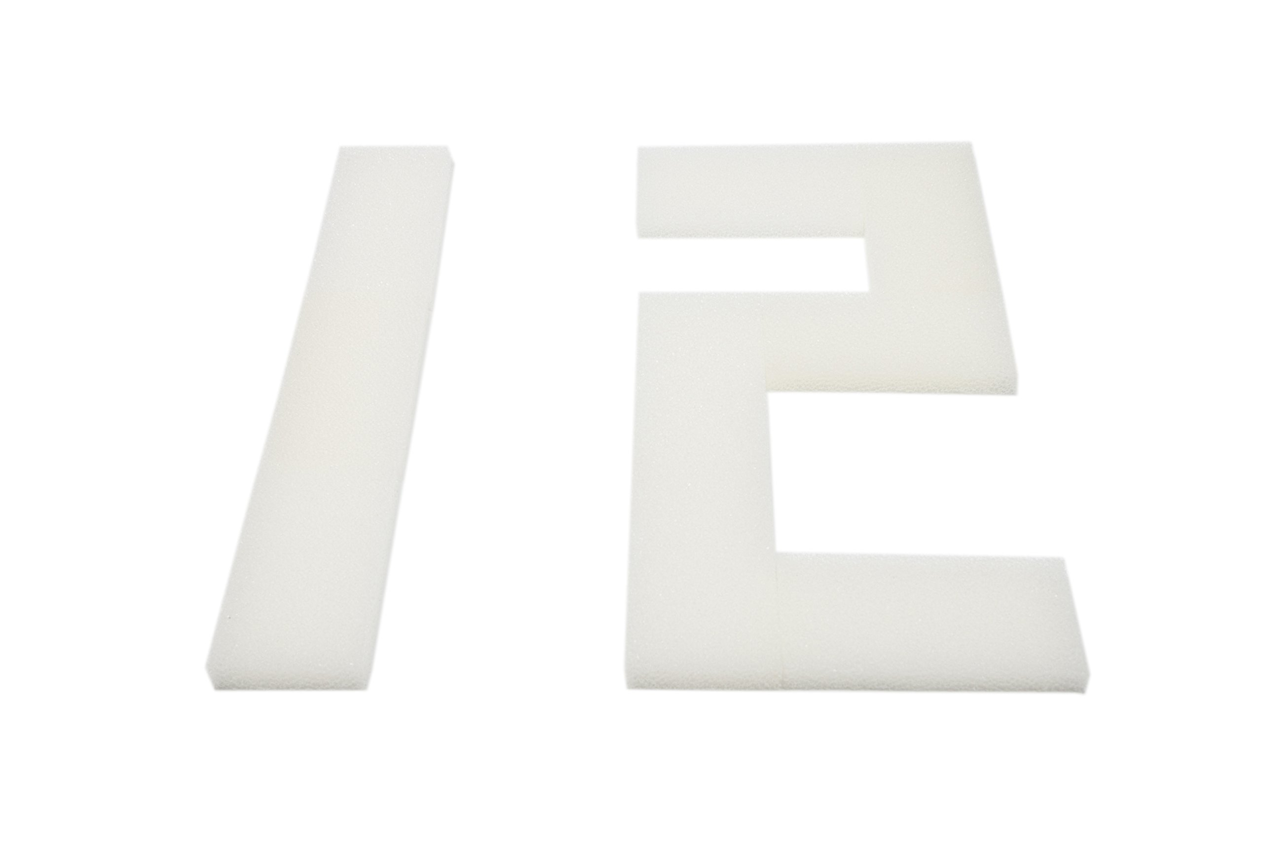 LTWHOME Compatible Foam Filters Suitable For Interpet PF3 Internal Filter(Pack of 12)
