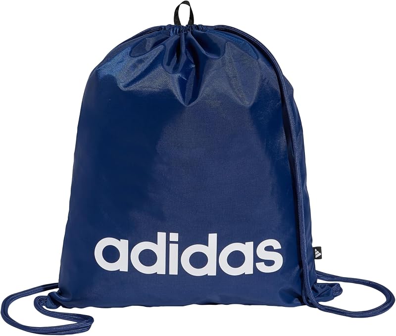 Mixte Linear Gymsack Shoe Bag, Dark Blue/White, One Size