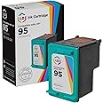 LD Remanufactured Ink Cartridge Replacement for HP 95 C8766WN (Tri Color)