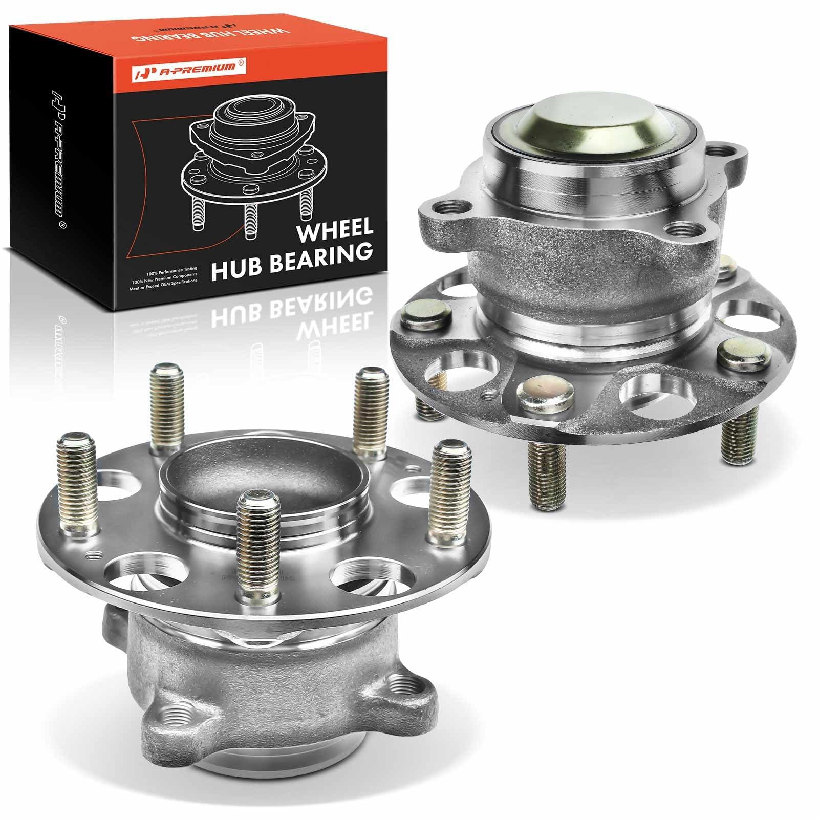 Photo 1 of A-Premium 2 x Rear Wheel Bearing and Hub Assembly with 5-Lug Compatible with Honda Accord 2013-2015 & 2018-2023, Acura TLX 2015-2020