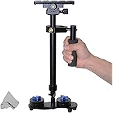 Fomito Portable S60 Max Hight 0.6 Meter Handheld Stabilizer Pro Version f&uuml;r Kamera Video DV DSLR - Gewicht Lagerf&auml;higkeit 0,2-3,5 Kilogramm (7 Pfund)