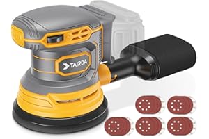 Cordless Random Orbital Sander Compatible for Dewalt 20v 60v Battery(NO Battery), Electric Palm Orbital Sander With Dust Coll