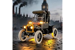 BRIKSMAX 2.0 Light Kit Compatible with Lego Icons Ford Model T 11376 Building Sets - Original LED Lighting Kits (Accessories 