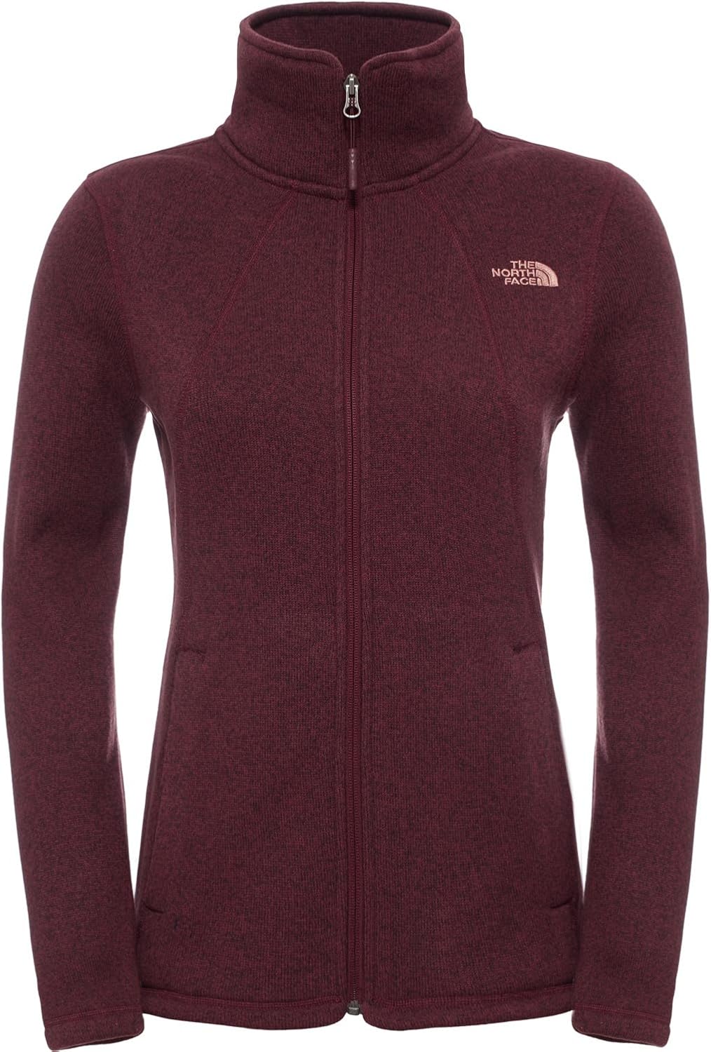 the north face crescent full zip fleece jacket women's