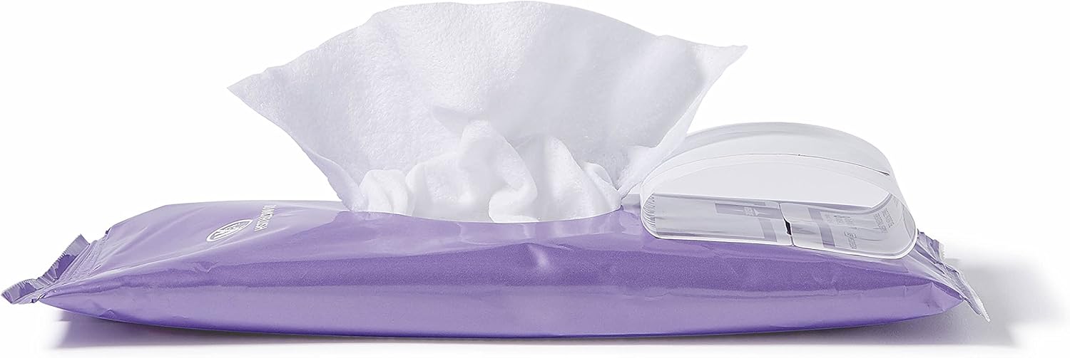Medline - MSC095107 ReadyBath Select Body Cleansing Cloth Wipes, Fragrance Free, Medium Weight Wipes (8 Count Pack, 30 Packs): Industrial & Scientific