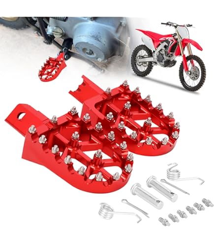 Amazon.com: Drc Z48-02-503 Wide Foot Pegs - Mid (Stock
