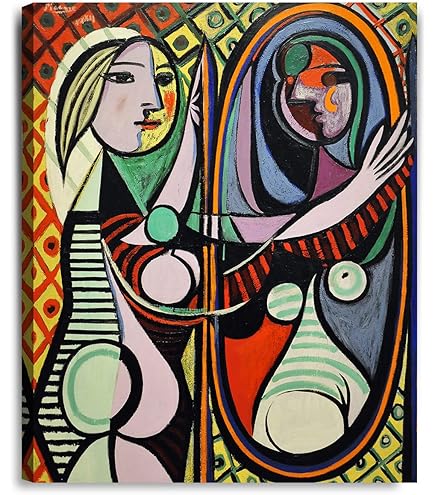 Amazon.com: Pablo Picasso Painting Picture Art Print on Canvas