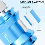 TAILONZ PNEUMATIC Tee Push-in Fittings 12mm OD 3 Way Plastic Pack of 10 view 5