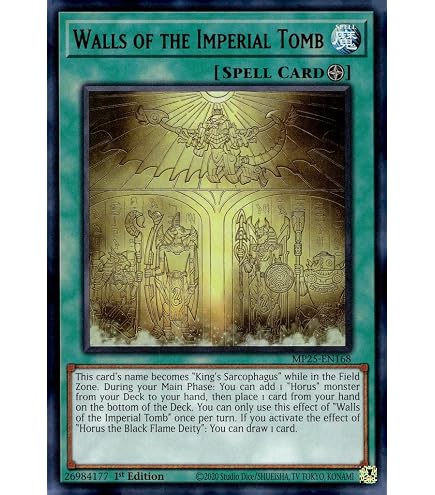 Amazon.com: YU-GI-OH! Horus The Black Flame Deity - PHNI-EN018
