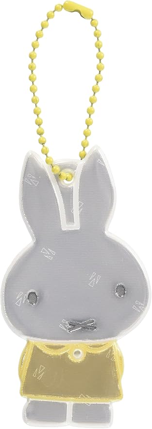 Amazon Glimmis グリミス ミッフィー フルカラー ワンピース イエロー Yl 北欧 リフレクター 反射 キーホルダー 再帰性反射素材 ワンピースyl ベビー マタニティ ベビー マタニティ 通販