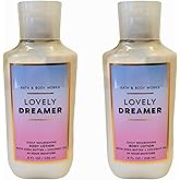 Bath & Body Works Daily Nourishing Body Lotion, Set of 2, 8oz Each (Lovely Dreamer)