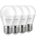 Maelsrlg 2W LED Bulb – 25W Equivalent, Dimmable, 2700K Soft White, E26 Base, 200 Lumens, A15 Frosted, 2-Pack