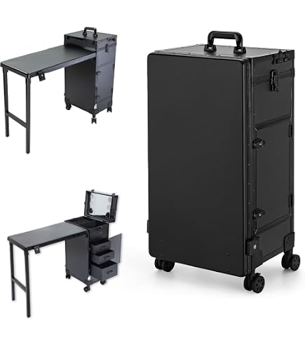 Amazon.com: Portable Nail Desk for Nail Tech, Foldable Manicure