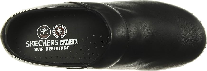 skechers women's non slip work shoes