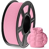 JAYO Matte PLA 3D Printer Filament 1.75mm Pink, Matte Surface Conceals Layer Lines Filament, 1.1kg (2.42 lbs) Spool, Accuracy +/- 0.02 mm, Fit Most FDM Printers