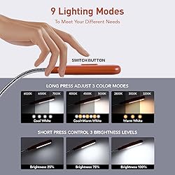 VAVOFO Rechargeable Book Light for Reading in Bed