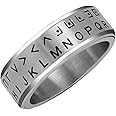 Decoder Ring Pig Pen Cipher (Size 06, Silver)
