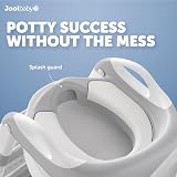 Jool Baby Potty Training Seat with 2 Step Ladder Grey view 3