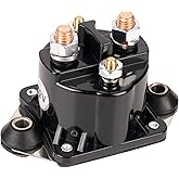 BlueStars 89-817109A3 12V Starter Solenoid Relay - Fits Mercury Outboard | Replaces 89-817109A2 89-817109A1. For Mercury Marine Outboard 40 50 75 90 120 V135 V150 V175 V200 V225 Force