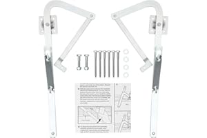 VANESA 55-2 Attic Ladder Hinge Arms,Compatible with Werner Mk5, WU2210, W2208, W2210, Suitable for Werner Attic Ladders Manufactured After 2010, Heavy Duty Thick Galvanized Material