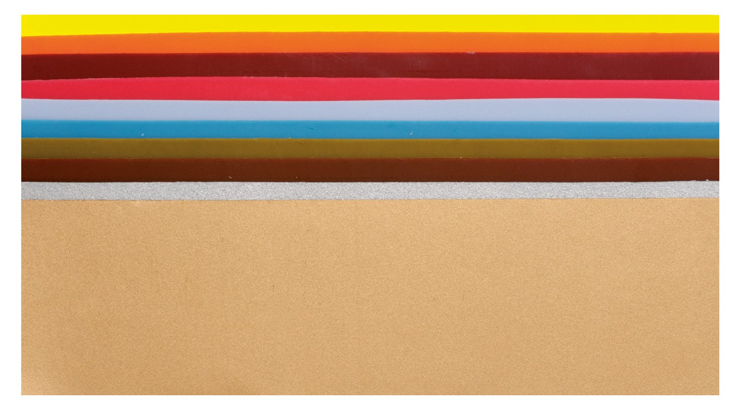 Glorex 6 8616 002 Wax Panels Fashionable Colours, 100, 200 x 55 mm Pack of 10 Assorted Colours