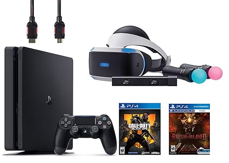 Amazon Com Playstation Vr Start Bundle 5 Items Vr Headset Move Controller Playstation Camera Motion Sensor Playstation 4 Call Of Duty Black Ops Iii Vr Game Disc Psvr Until Dawn Rush Of Blood Video Games