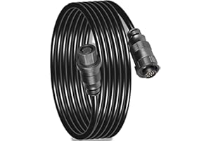 BEEXOO Replace for Humminbird 720106-1 EC M3 14W10-10' Transducer Extension Cable fit APEX, SOLIX, and Onix Series Fish Finde