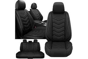 Fit for Toyota Corolla 2000-2026, Waterproof and Wear Resistant Sports Seat Cover, Premium Nappa Leather Car Seat Covers.(Sta