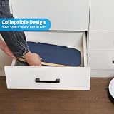 efluky XL 100L Laundry Basket with Lid Bamboo Handles & Inner Bag (Blue) view 8