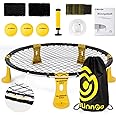 Blinngo Roundnet Game Set with 3 Balls and Strip Light (ONLY for Pro Kit) - Roundnet Game for Outdoor Indoor Lawn Beach Backyard and Park