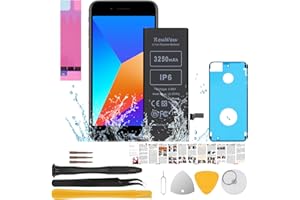 ReuWeu for iPhone 6 Battery 4.7" All Carriers Upgraded Capacity with Repair Tool Kit