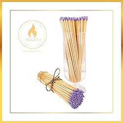 Extra Long 100 Color Safety Matches Bundle
