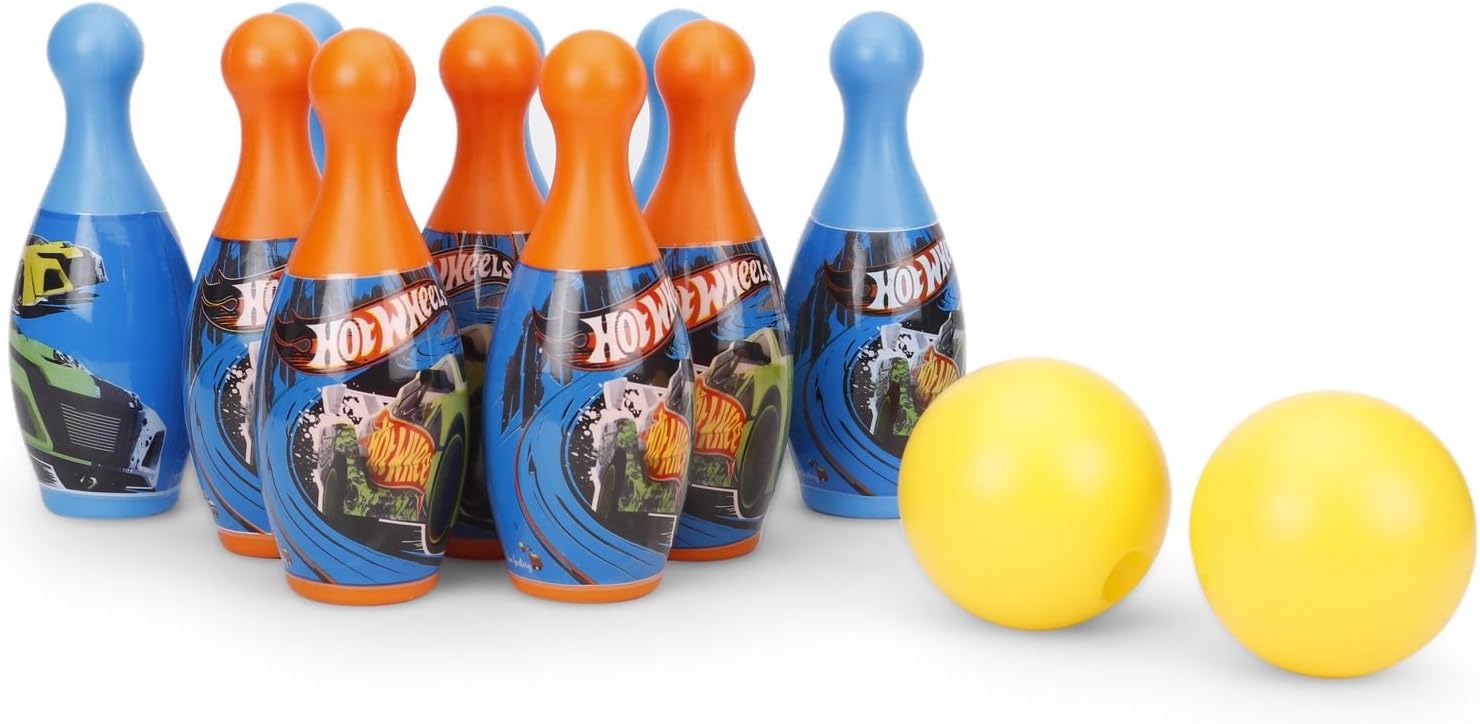 My Baby Excel Mattel Hot-Wheels Bowling PVC Plastic Set