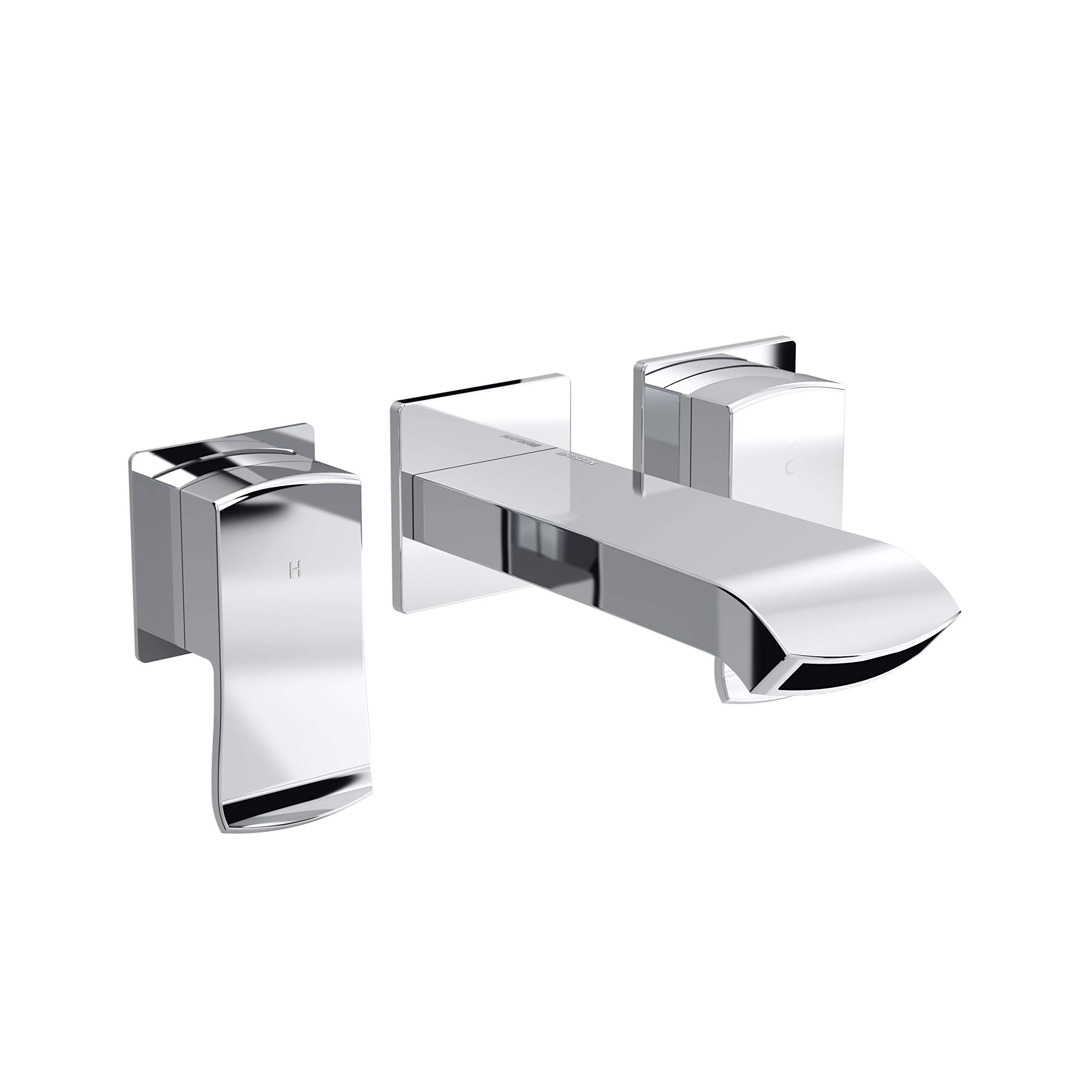 BristanDSC WMBF C Descent Wall Mounted Bath Filler, Chrome