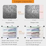 BRIAN & DANY 8 Cube Portable Wardrobe Closet with Doors 45 cm Deep view 5