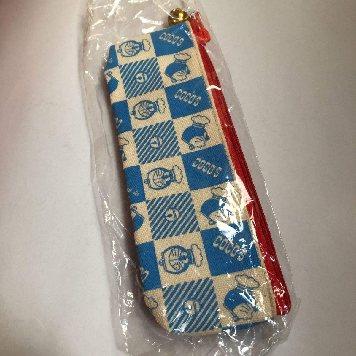 Amazon Co Jp 青 ココス ドラえもん オリジナルペンポーチ Coco S 筆箱 ペンケース バースデープレゼント 景品 鈴付 ドラエモン Doraemon ホビー